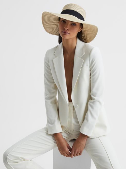 Lexi Woven Wide Brim Hat