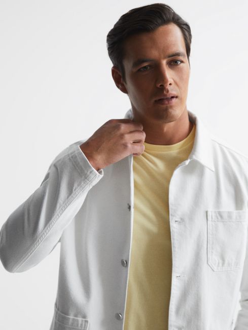 Distant Cotton Twill Worker Jacket