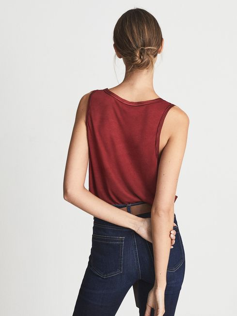 Riley Silk Blend Vest