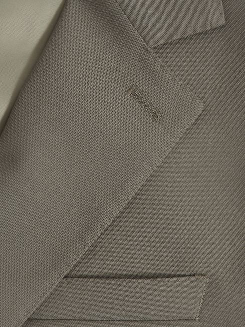 Fine Single Breasted Wool Blazer