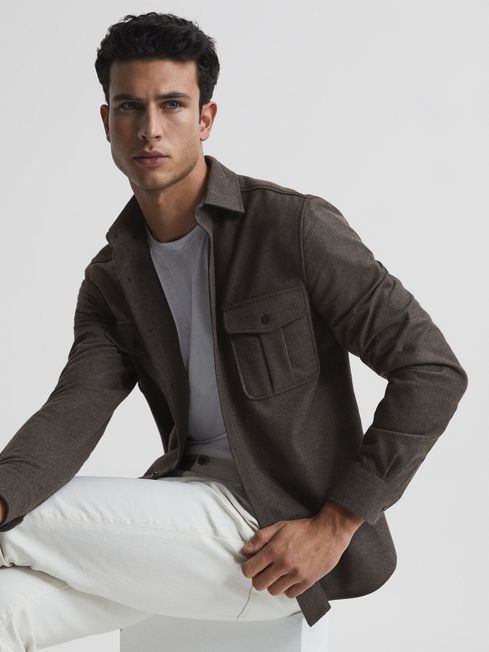 Chase Brushed Twin Pocket OverShirt