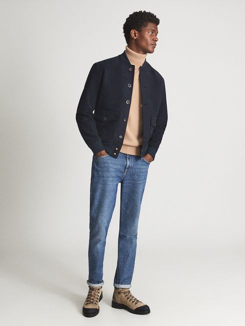 Moleskin Private White V.C. Bomber Jacket