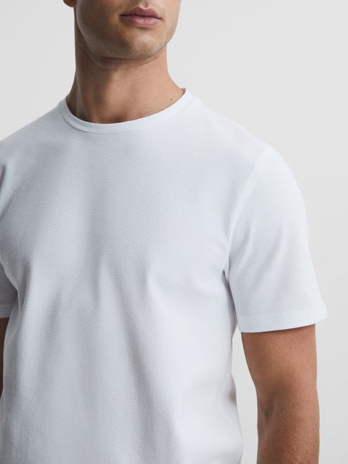 Preston Honeycomb Crew Neck T-Shirt