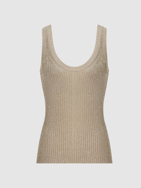 Imogen Metallic Vest Top