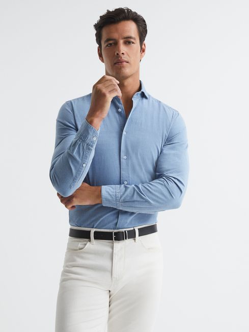 Cooper Grained Leather Belt
