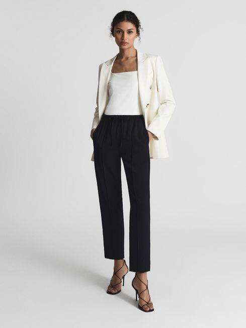 Hailey Pull On Tapered Trousers