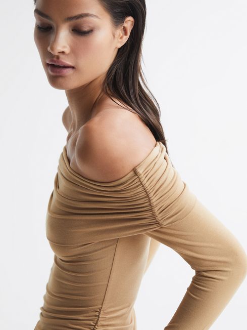Hudson Off-Shoulder Long Sleeve Top