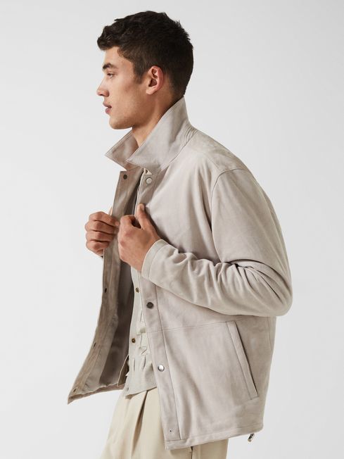 Craven - Che Suede Coach Jacket
