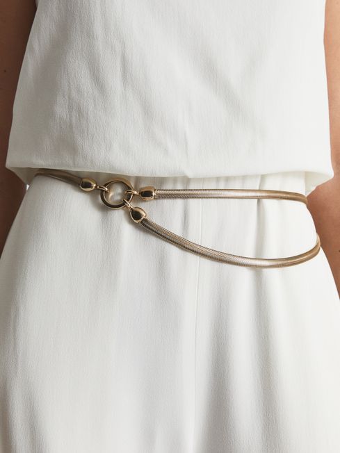 Cleo Snake Chain Belt