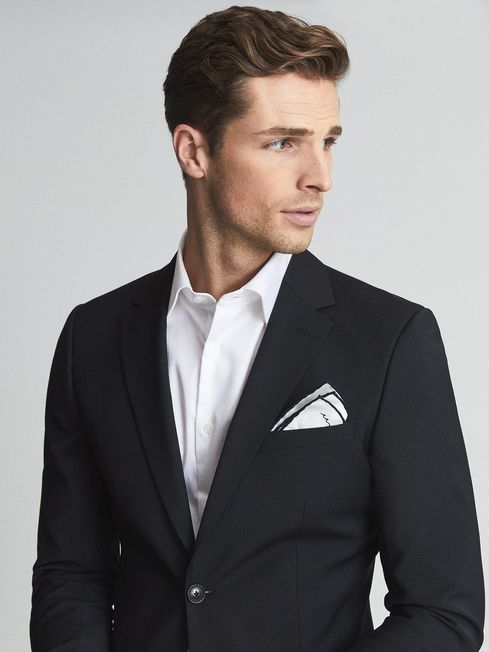 Ceremony Plain Silk Pocket Square