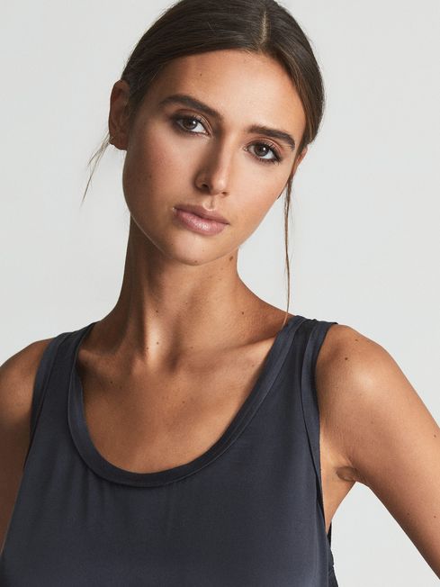 Riley Silk Blend Vest