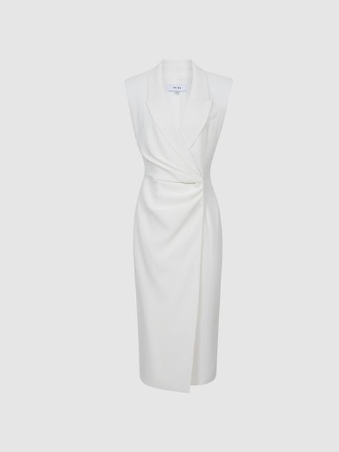 Cecile Tux Bodycon Midi Dress