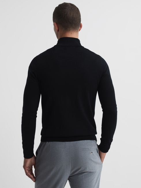 Blackhall Merino Wool Zip Neck Jumper