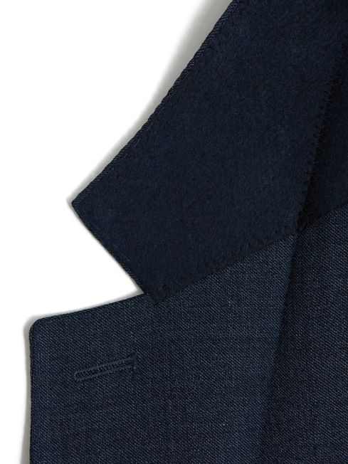 Ease Single Breasted Sharkskin Blazer