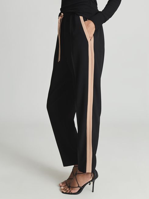 Frazer Taper Tapered Side Stripe Trousers