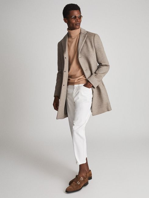 Gable Wool-blend Epsom OverCoat