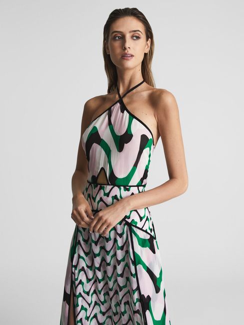 Alex Cut-Out Midi Dress