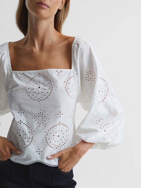Becci Embroidered Blouse