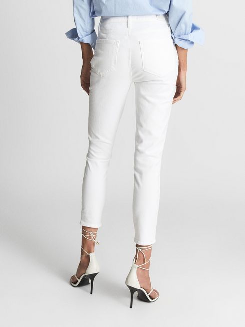 Hoxton Paige Cropped Skinny Jeans