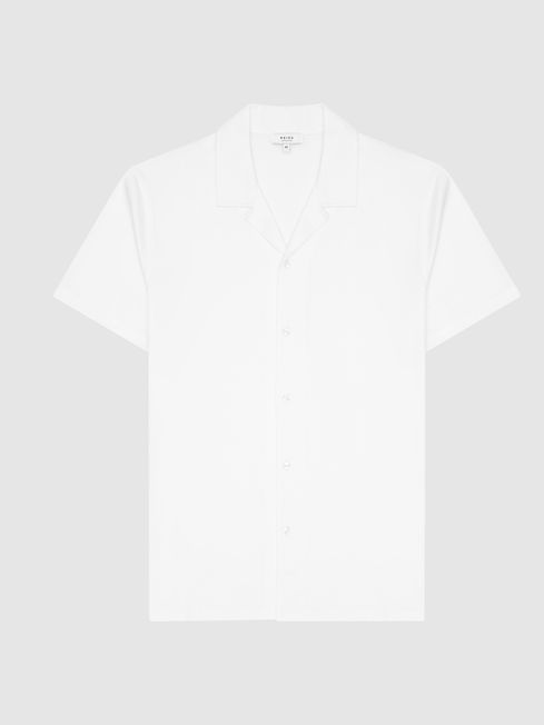 Caspa Mercerised Cotton Jersey Shirt