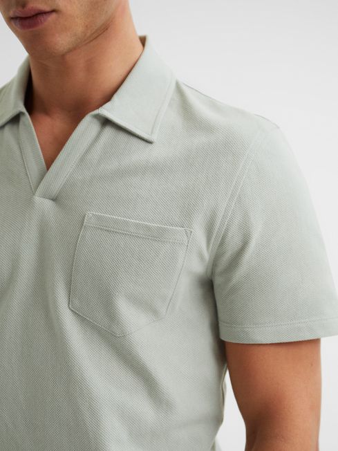 Owen Airtech Open Collar Polo T-Shirt