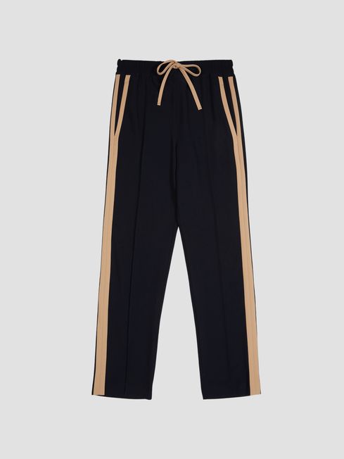 Frazer Taper Tapered Side Stripe Trousers