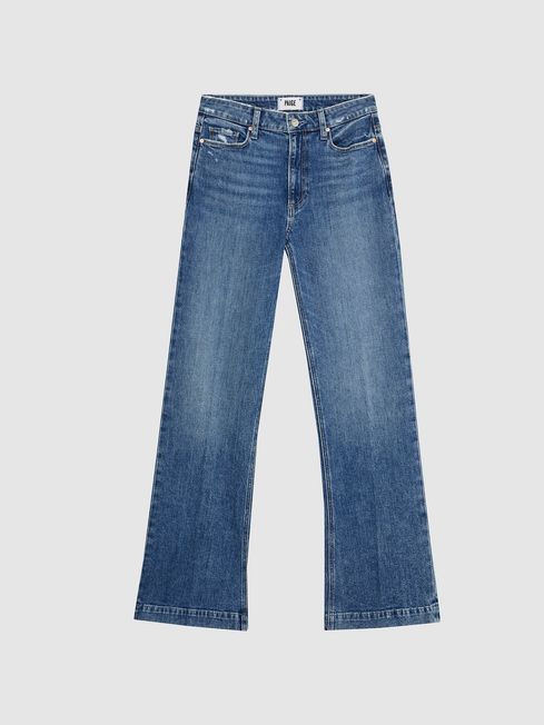 Leenah Paige High Rise Flared Jeans