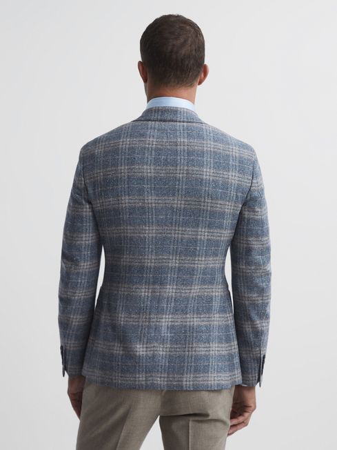 Bloomsbury Wool-Silk Blend Slim Fit Blazer