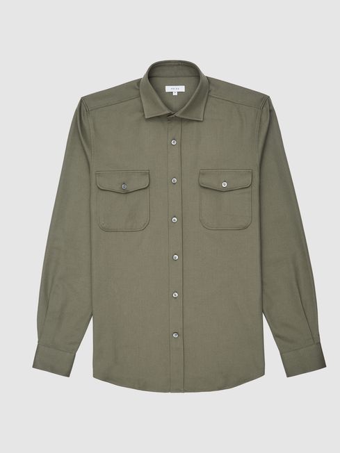 Arlo Cotton Canvas OverShirt