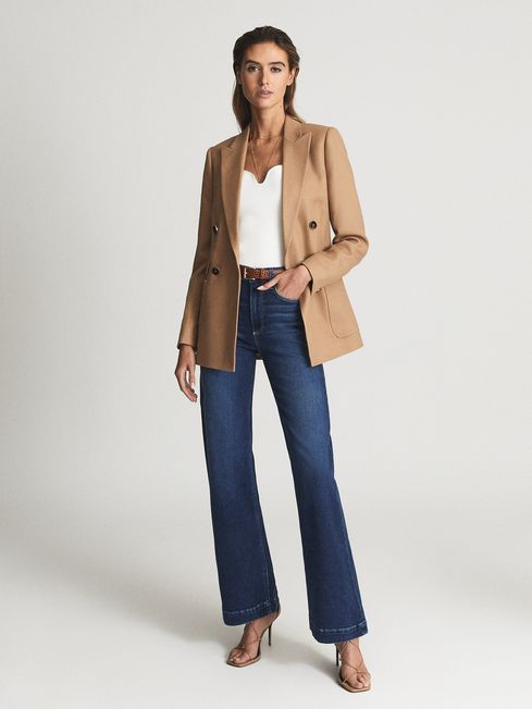 Leenah Paige High Rise Flared Jeans