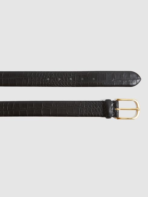 Cohen Croc Horseshoe Belt