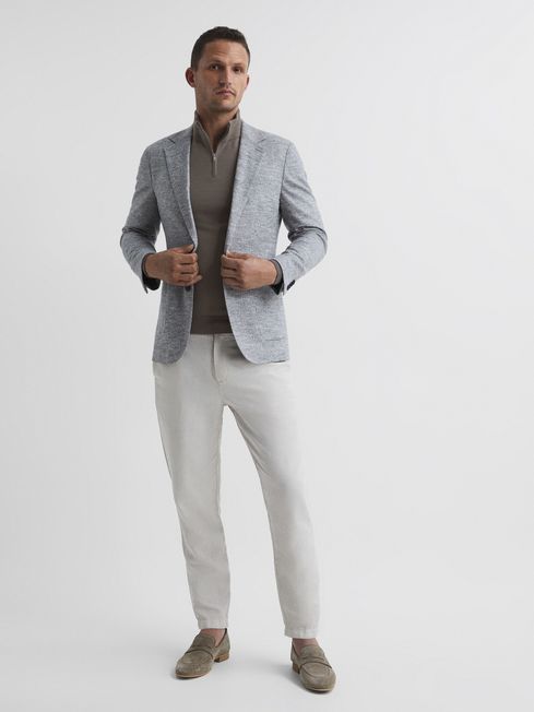 Blackhall Merino Wool Zip Neck Jumper