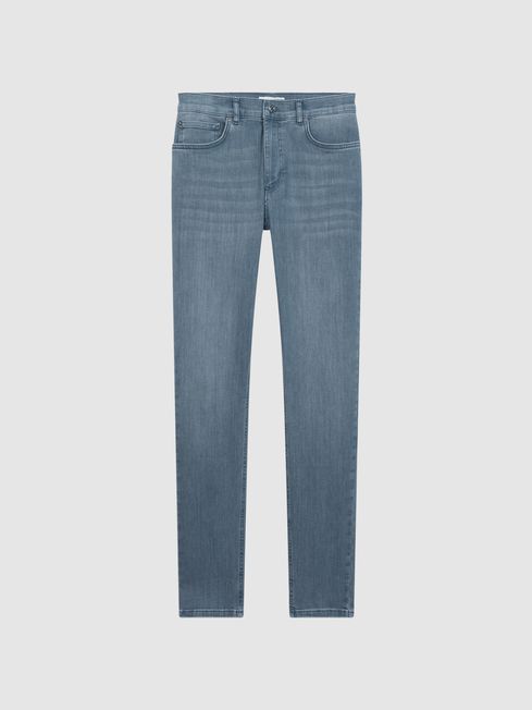 Gather Washed Jersey Slim Jeans