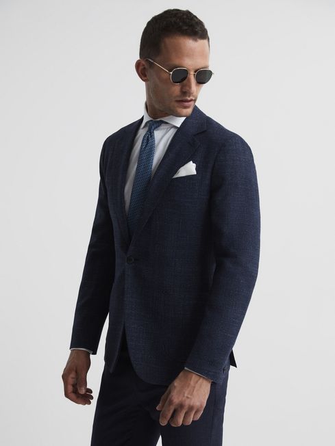 Dunn Textured Slim Fit Blazer