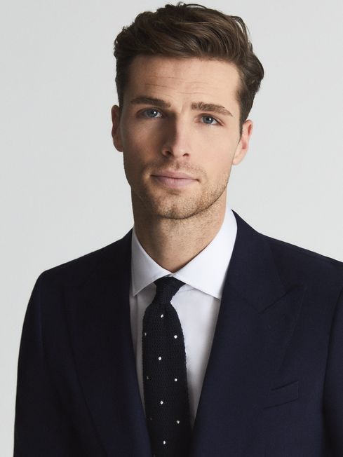 Bold Single Breasted Wool Blazer