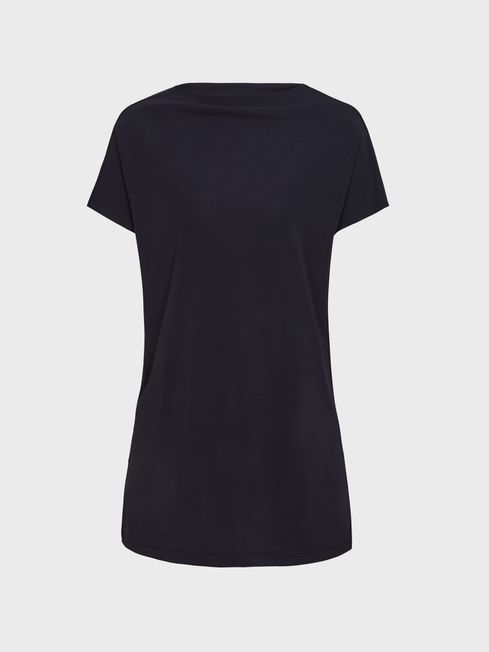 Poppy High Neck Jersey Top