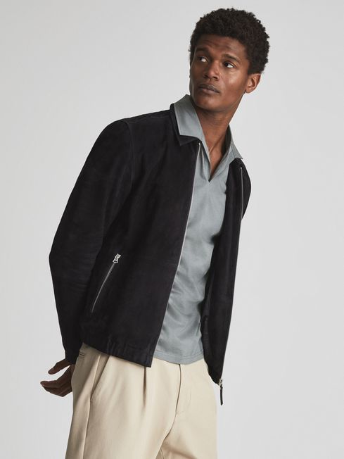 Jaxx Mercerised Open Collar Polo T-Shirt