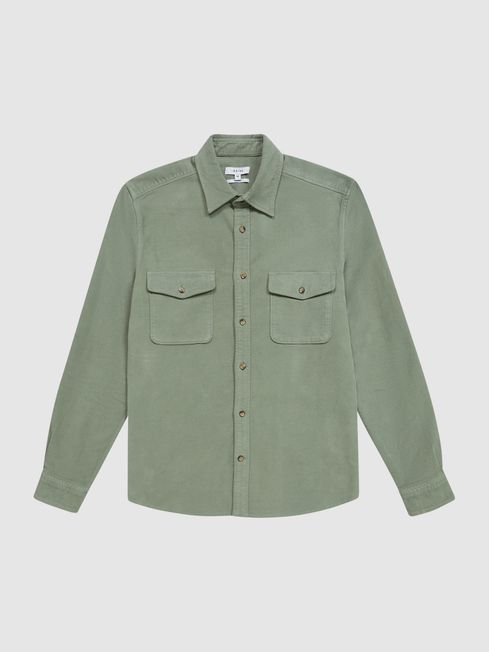 Cialini Twill Cord Twin Pocket OverShirt