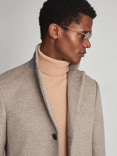 Gable Wool-blend Epsom OverCoat