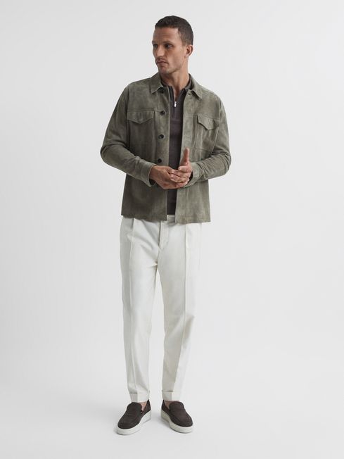 Maxwell Merino Zip Neck Polo T-Shirt