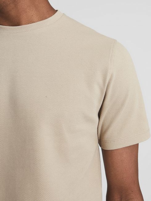 Preston Honeycomb Crew Neck T-Shirt