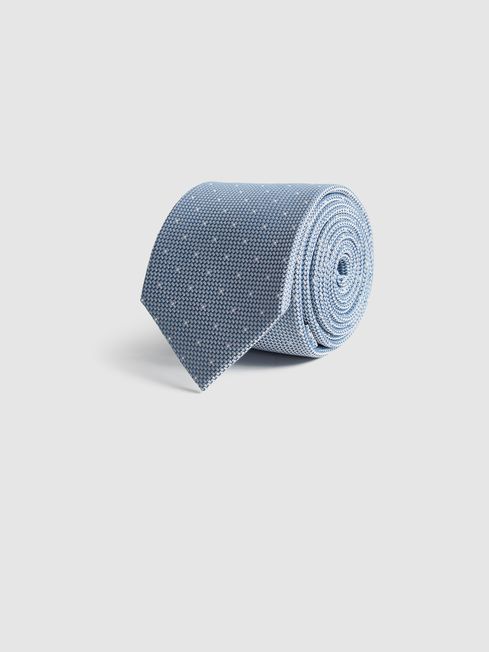 Liam Silk Polka Dot Tie