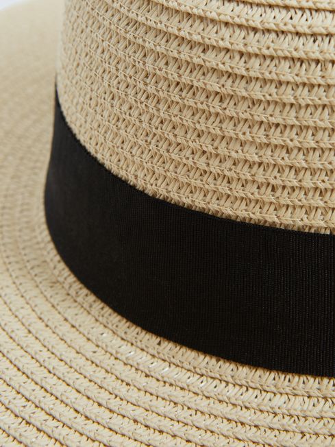 Lexi Woven Wide Brim Hat