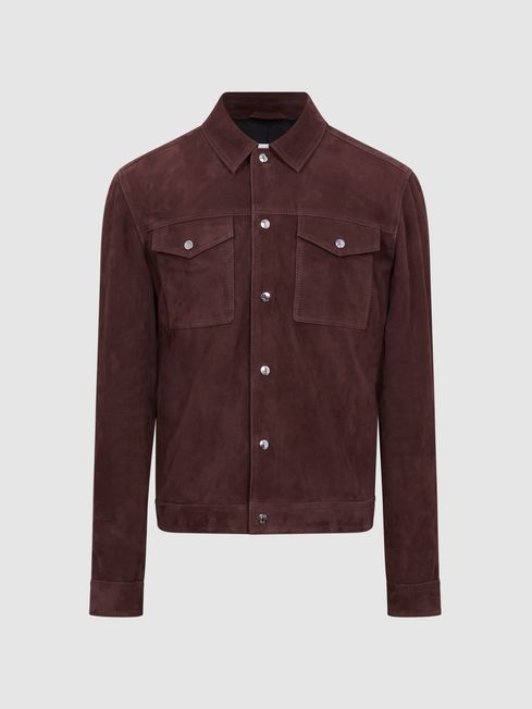 Jagger Suede Trucker Jacket