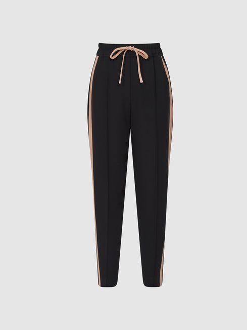 Frazer Taper Tapered Side Stripe Trousers