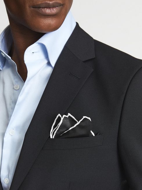Ceremony Plain Silk Pocket Square