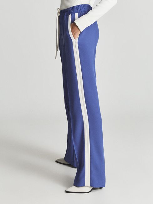 Frazer Wide Leg Side Stripe Trousers