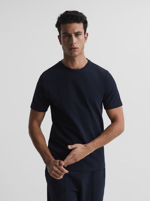 Preston Honeycomb Crew Neck T-Shirt