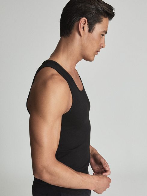Vinnie Stretch Organic Cotton Nightwear Vest