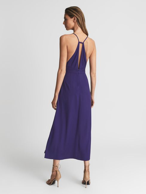 Ellis Plunge Bodycon Midi Dress